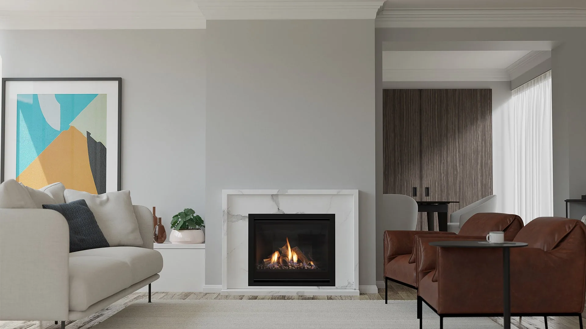 Escea DF700 gas fireplace