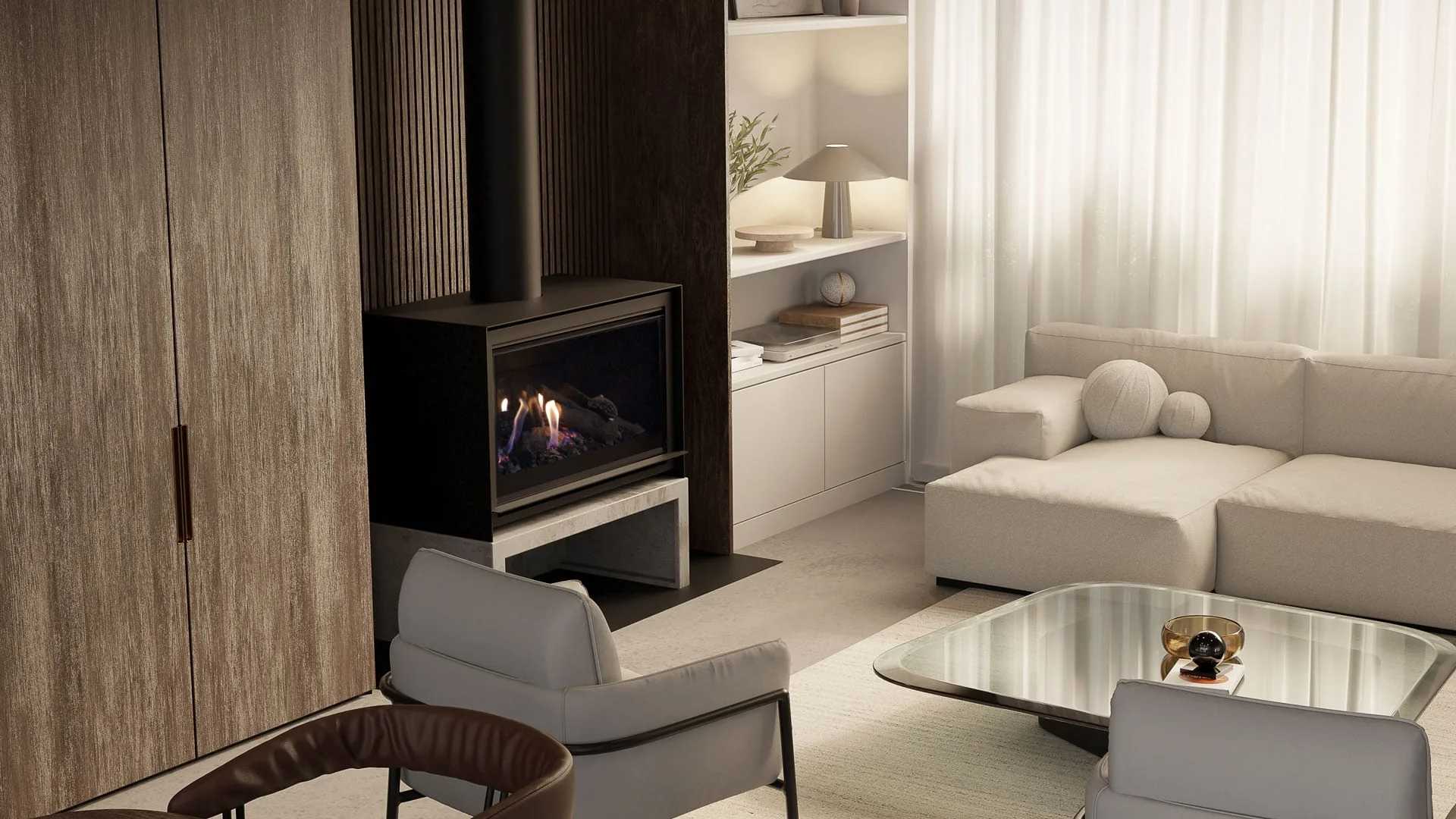 Escea DFS940 gas fireplace