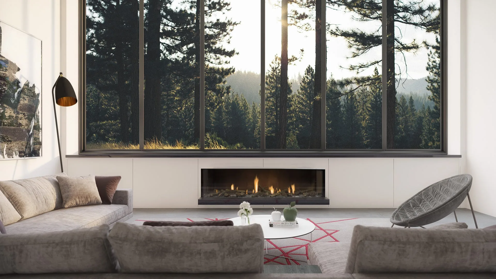 Escea DS1650 gas fireplace