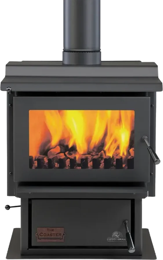 Woodsman The Coaster fireplace